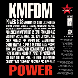 K.M.F.D.M. Power front cover image picture