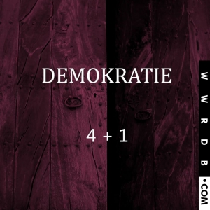 DEMOKRATIE 4 + 1 Album primary image photo cover