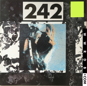 Front 242 Official Version product image photo cover number 2