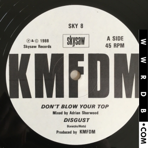 K.M.F.D.M. Don't Blow Your Top United Kingdom 12" single SKY 8 product image photo cover number 1